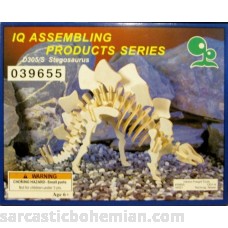 IQ Assembling Products Series Stegosaurus Wooden 3-D Puzzle B00GO0YNAI